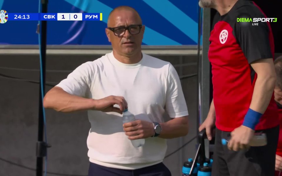 След 24 минути игра Словакия дръпна напред в резултата срещу