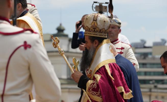 Завърши интронизацията на новия български патриарх Даниил