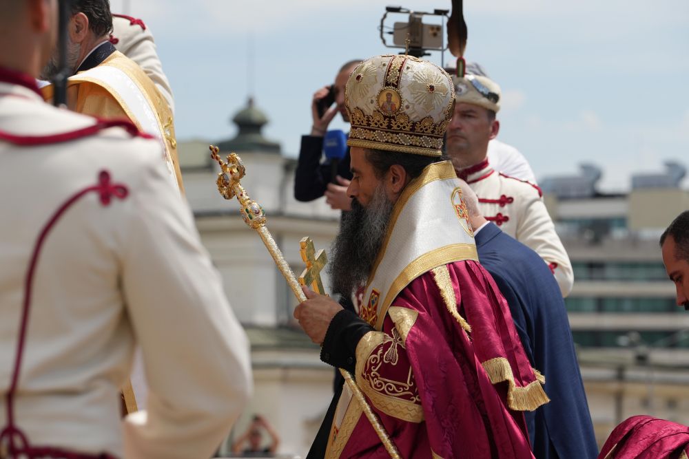 Завърши интронизацията на новия български патриарх Даниил