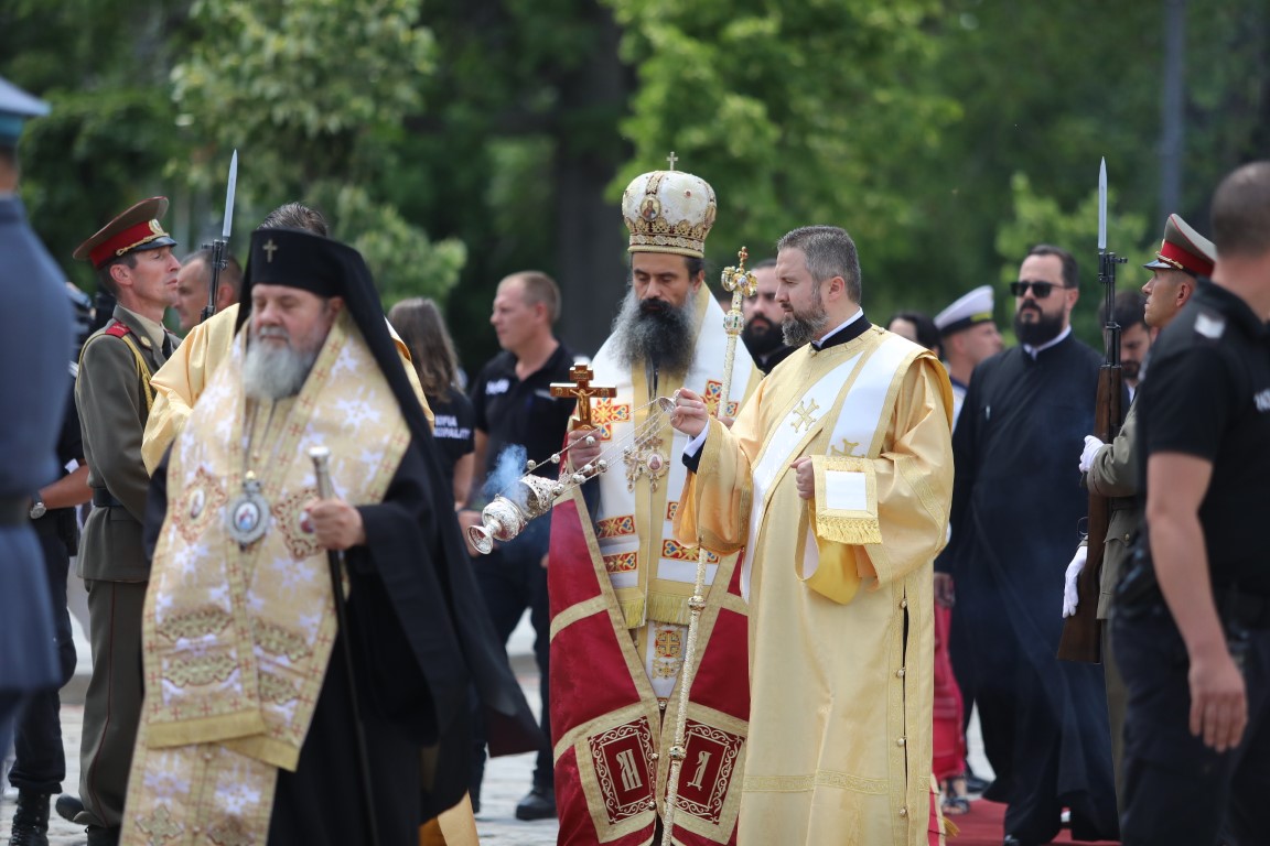 <p>Новият патриарх на България Даниил Видински.</p>