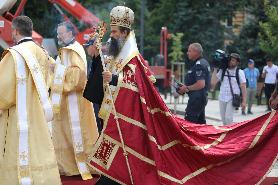 <p>Новият патриарх на България Даниил Видински.</p>