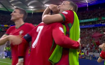 Бурната емоция на португалците и сълзите на словенците