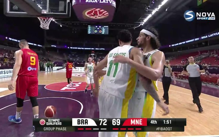 Бразилия - Черна гора 81:72 /репортаж/