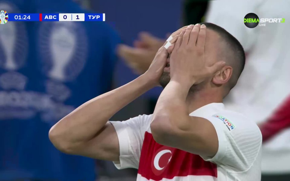 Турция започна ударно 1/8-финалана среща срещу Австрия от UEFA EURO