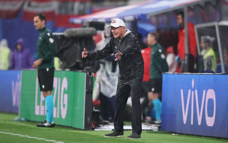 Селекционерът на Австрия Ралф Рангник говори след отпадането на своя