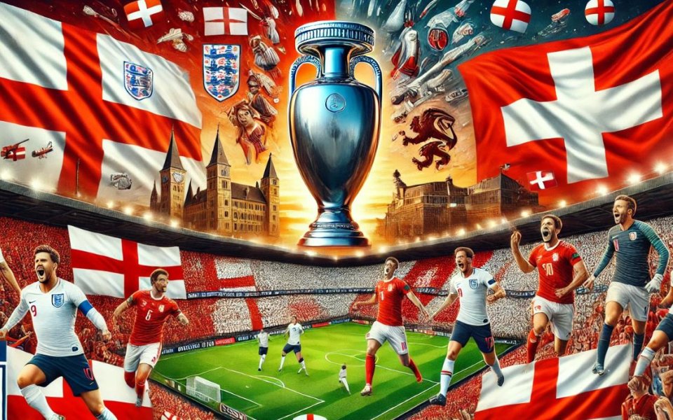 Англия и Швейцария се срещат в четвъртфинален сблъсък на UEFA