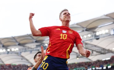 Испанският национал Дани Олмо реализирал второто попадение срещу Франция за