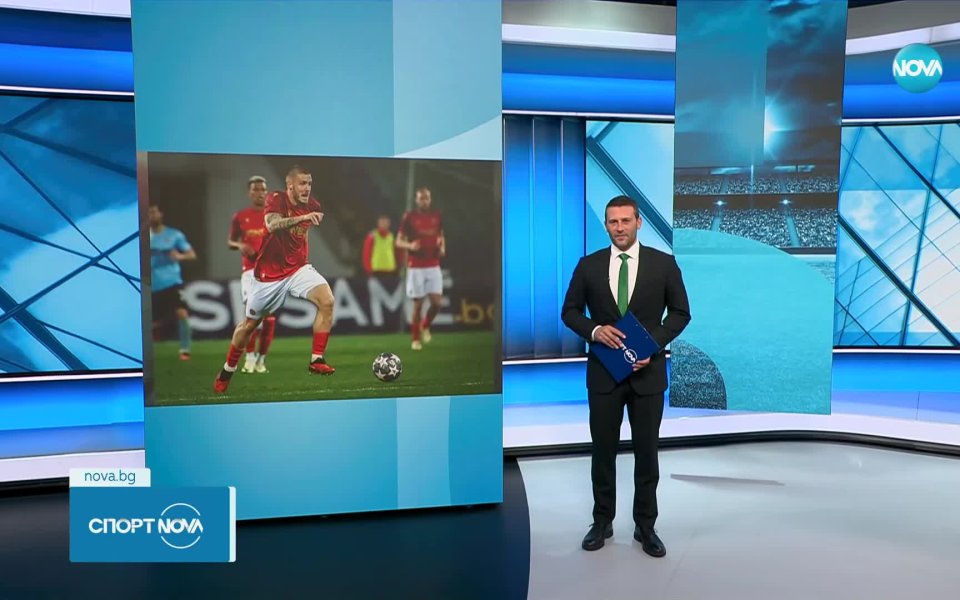 Футболистът на ЦСКА Тибо Вион говори пред NOVA преди полуфинала