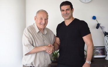 Георги Иванов се срещна с легендарния Димитър Пенев