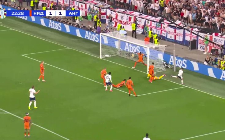 Не е за вярване, но това не е гол (видео)