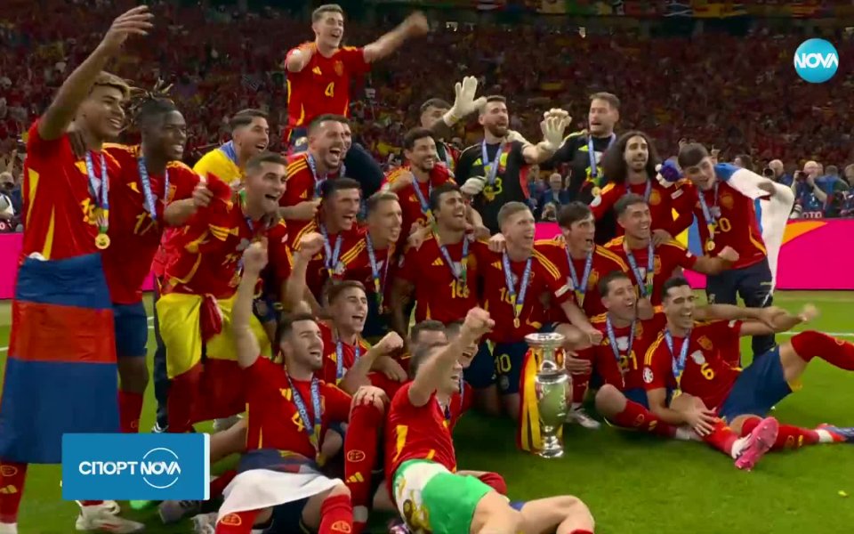 Испания е новият Европейски шампион по футбол, след като на