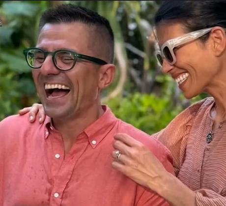 Синът на Андрей Арнаудов и Емануела Толева – Васил отпразнува