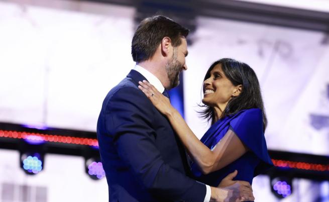 Скандал в мрежата: Джей Ди Ванс отговори със сарказъм на слуховете за публичен спор с жена си