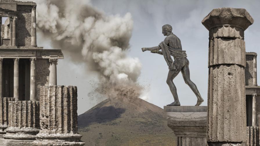 Смърт за част от секундата: Изригването на Везувий, което унищожи Помпей