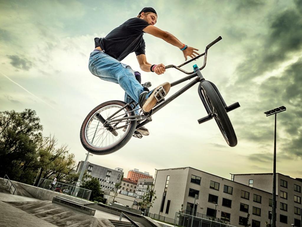 Винсънт Лейгони представлява Южна Африка на събитието BMX Freestyle на