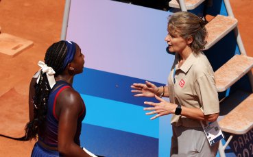 Поставената под номер 2 Коко Гоф отпадна в третия кръг