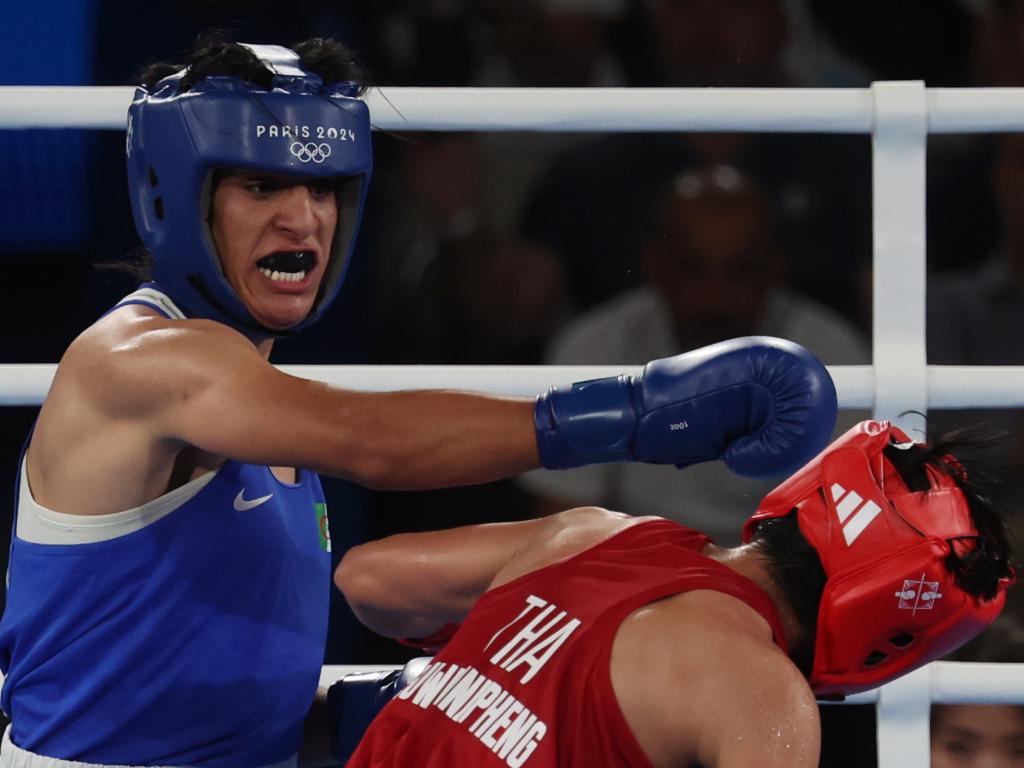 Алжирската боксьорка Иман Халиф чието участие на Олимпиадата беше белязано