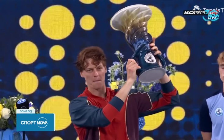 Яник Синер загря за US Open