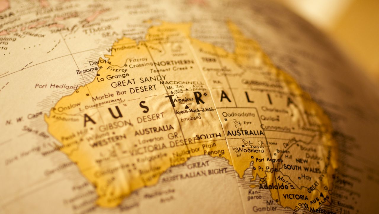 Странна магнитна аномалия под Австралия има изненадващо позната форма