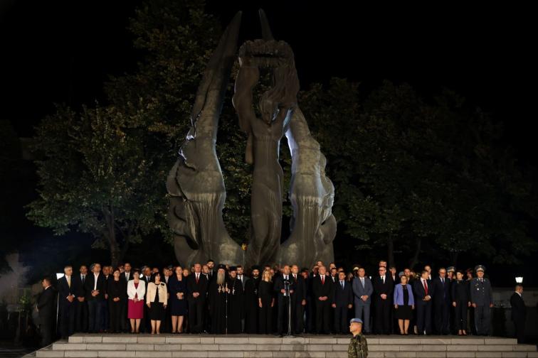 Тържествена заря проверка по случай Деня на Съединението