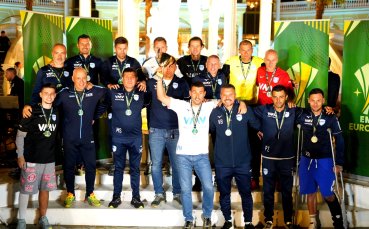 Божинов, Тунчев и компания станаха трети в Европа на мини футбол