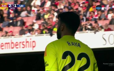 Светкавичен отговор от Лестър срещу Арсенал след почивката