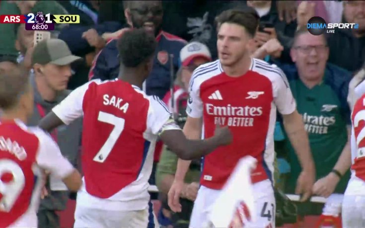 Габриел Мартинели донесе пълния обрат за Арсенал