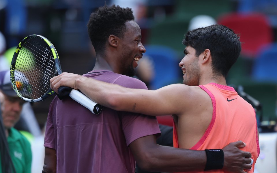 Карлос Алкарас - Гаел Монфис 2:0 сета / ATP 1000, Шанхай, 1/8-финал, 09.10.2024 г.