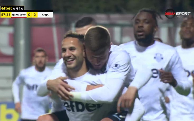 Тонислав Йорданов удвои срещу ЦСКА 1948 (видео)