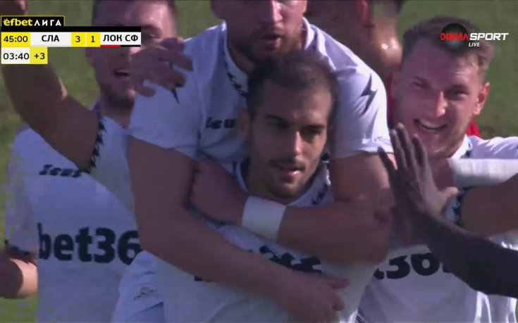 Владимир Николов отбеляза трето попадение във вратата на Локомотив София (видео)