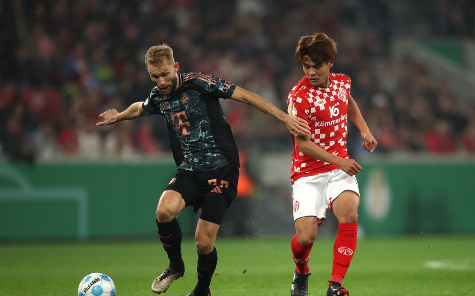 Майнц 05 - Байерн Мюнхен 0:4 / Купа на Германия, втори кръг, 30.10.2024 г.