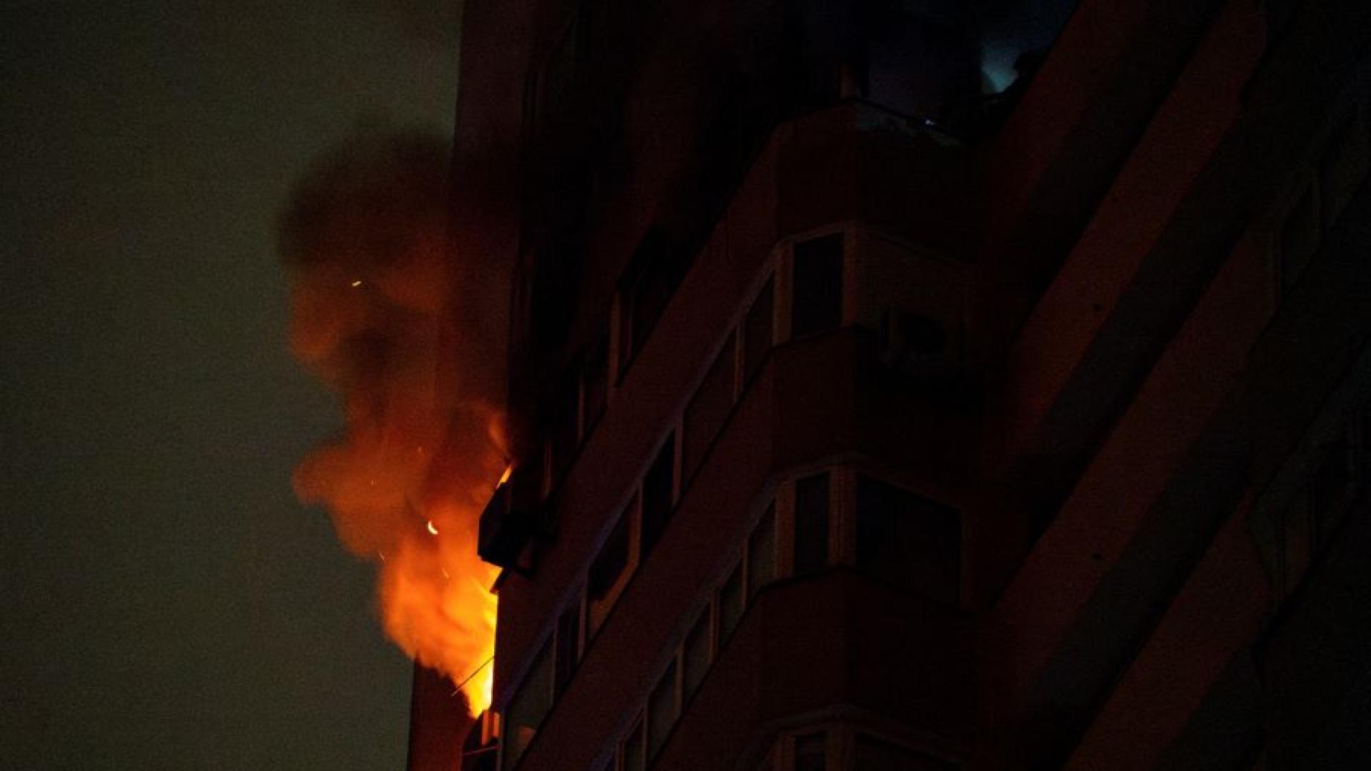 Броят на жертвите при вчерашната руска атака срещу Киев нарасна