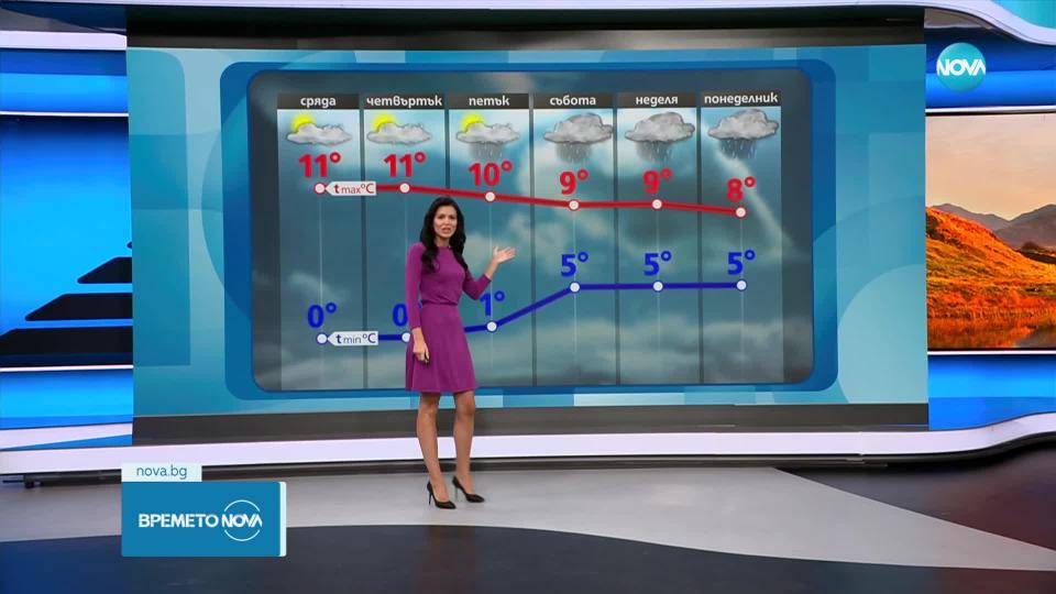 Прогноза за времето 26 11 2024 обедна емисия1