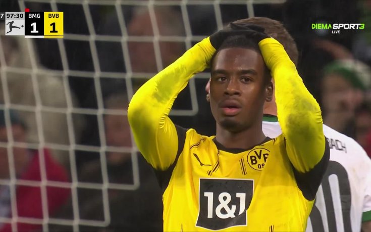 Борусия Мьонхенгладбах - Борусия Дортмунд 1:1 /репортаж/