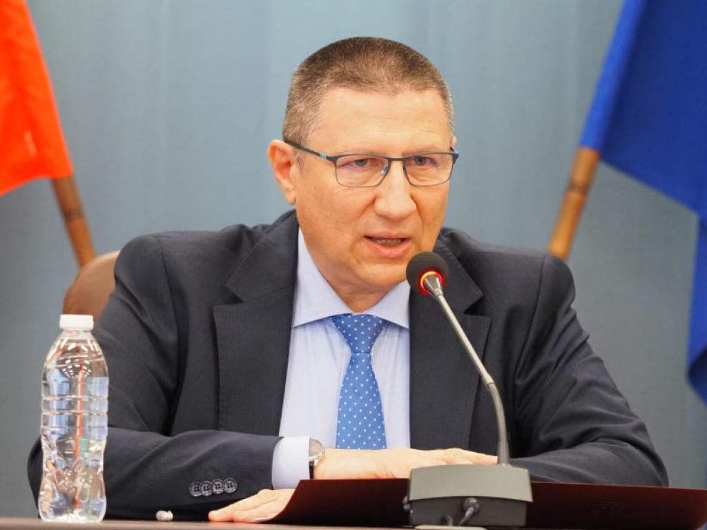 Изпълняващият функциите главен прокурор на Република България Борислав Сарафов е на