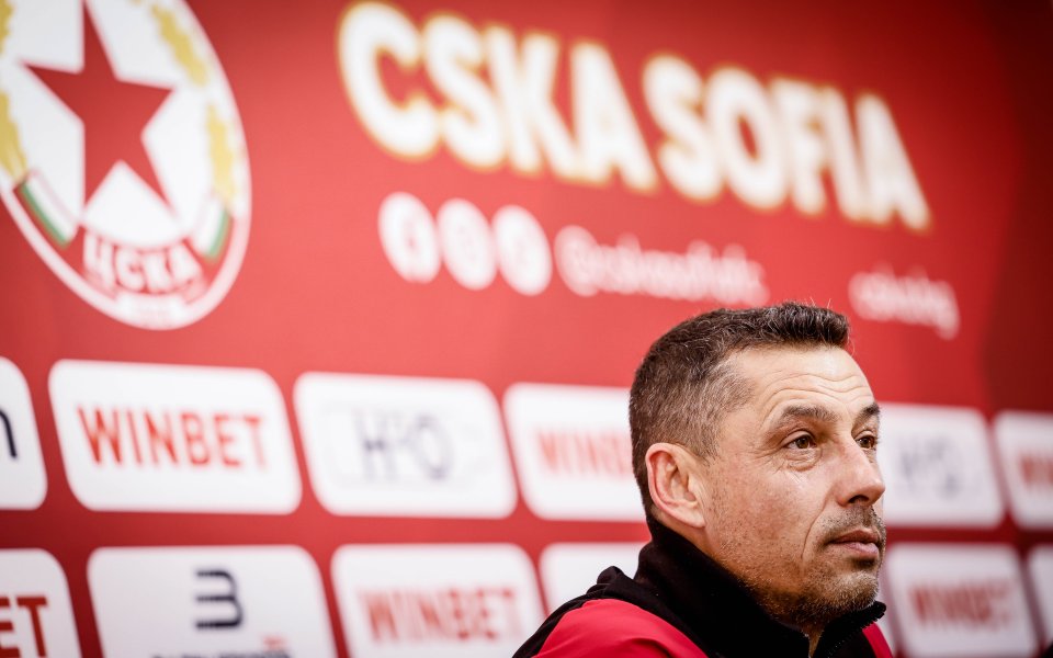 Пресконференция на Александър Томаш преди двубоя срещу Спартак Варна за Купата на България