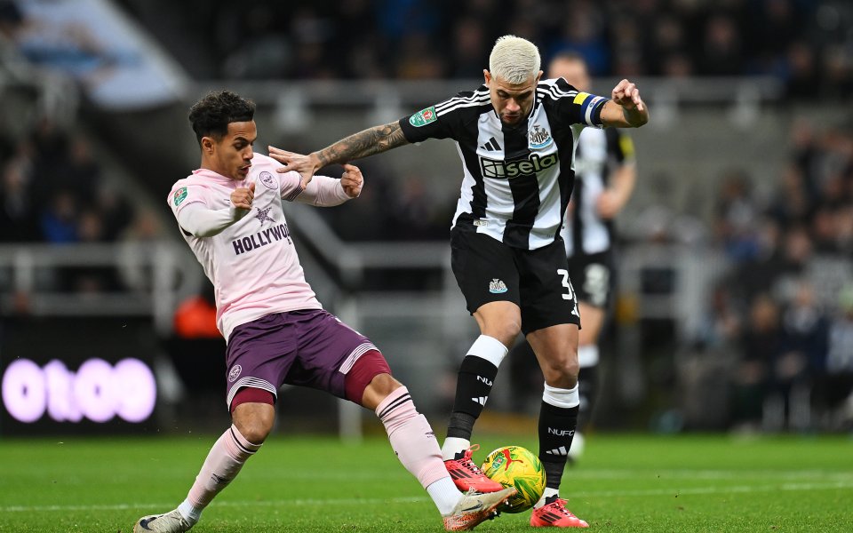 Нюкасъл - Брентфорд, Карабао Къп