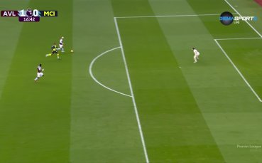 Астън Вила - Манчестър Сити 1:0 /първо полувреме/