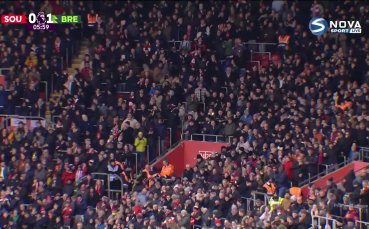 Брентфорд поведе на Саутхемптън в самото начало