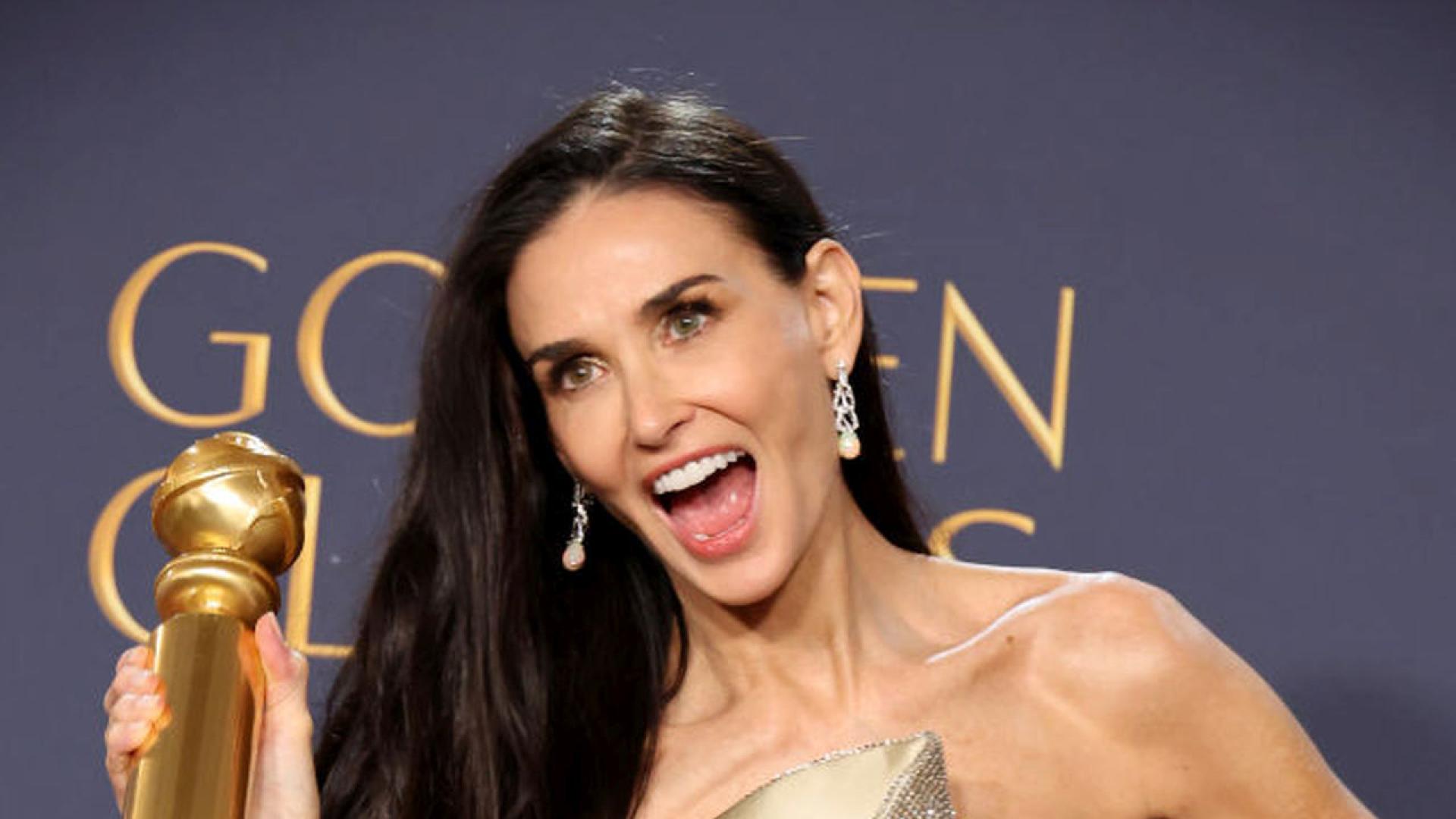 Деми Мур може и да е била изненадана от триумфа