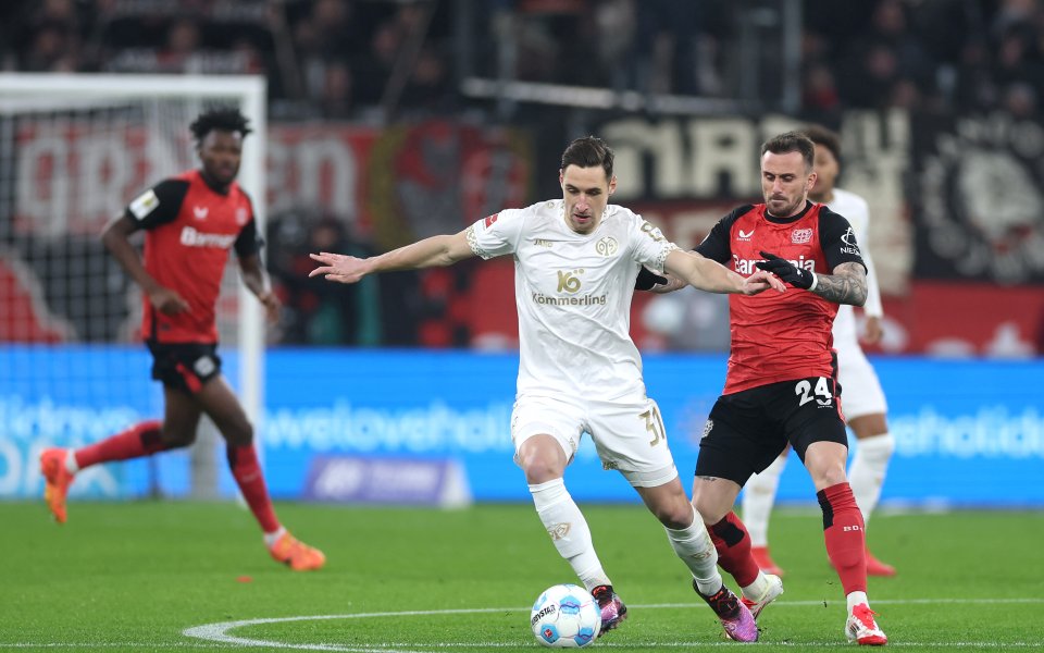 Байер Леверкузен - Майнц 05 1:0 / Първа Бундеслига, 17-и кръг, 14.01.2025 г.