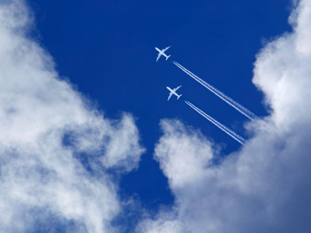 През уикенда самолет на Delta Airlines и самолет на Unites