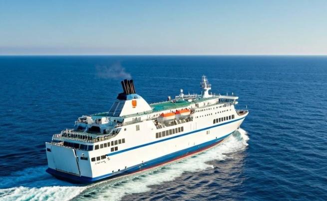 Ферибот със 267 души заседна край Южна Корея