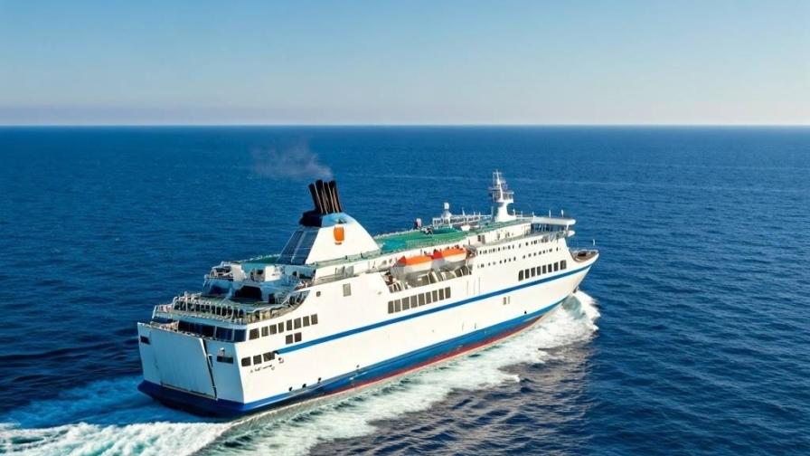 Ферибот със 267 души заседна край Южна Корея