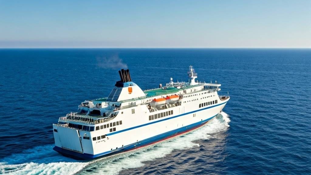 Ферибот със 267 души заседна край Южна Корея