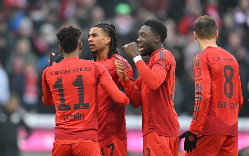 Байерн Мюнхен и Волфсбург играят при в двубой от 18-ия кръг на германската