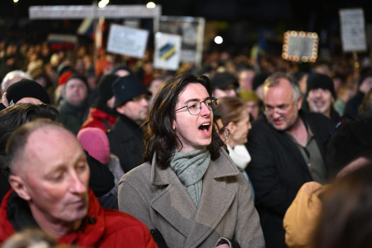 Десетки словаци протестираха срещу политиката на Фицо