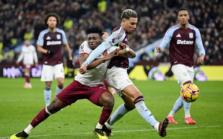 Астън Вила пропусна нов шанс да се доближи до топ 4 след равенство с Уест Хем