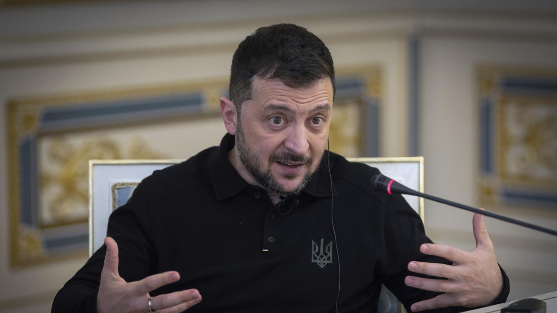 Украинският президент Володимир Зеленски заяви снощи в традиционното си вечерно