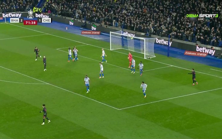 Брайтън & Хоув Албиън - Челси 2:1 /репортаж/